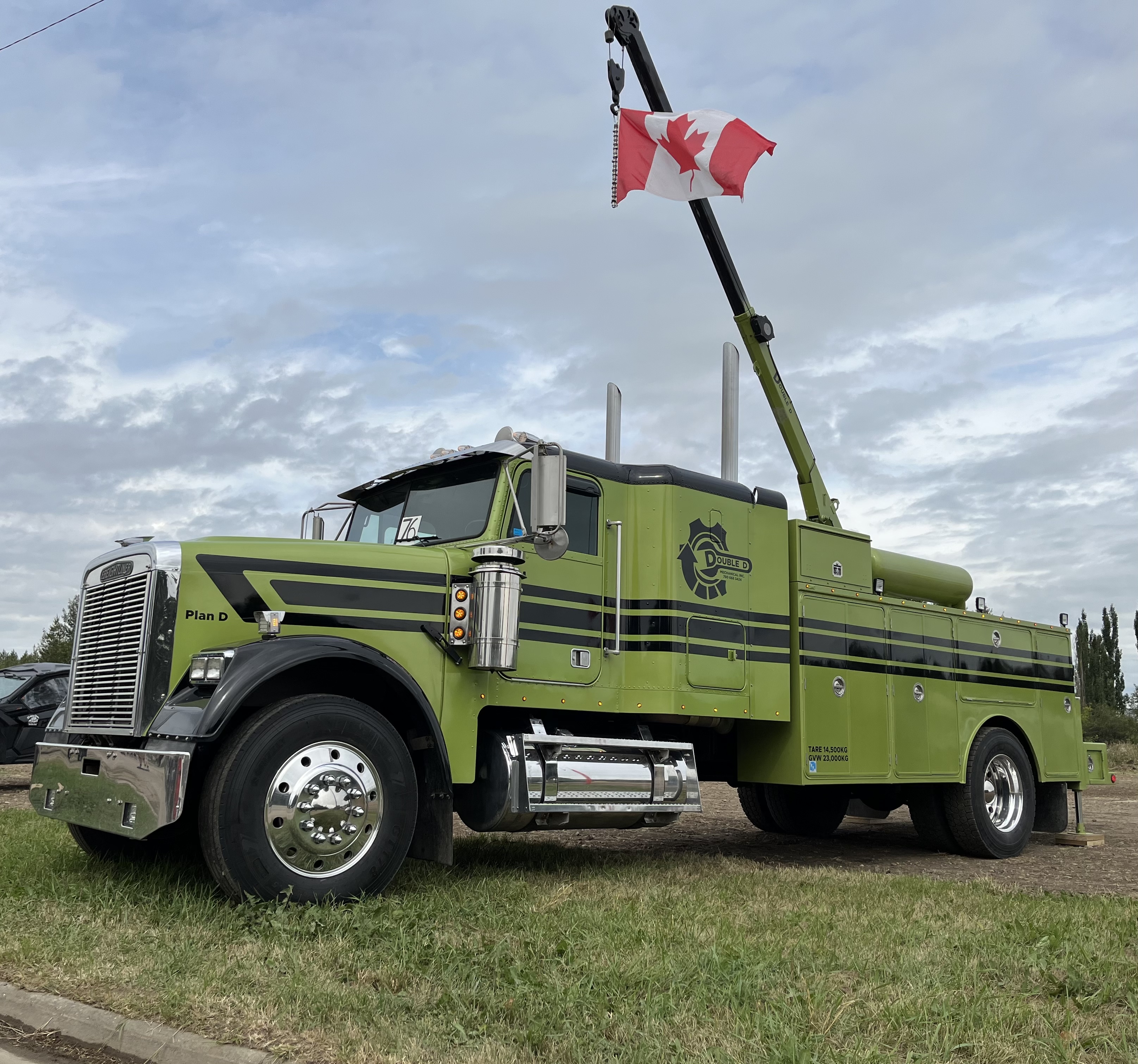 Double D Mechanical Inc. service truck